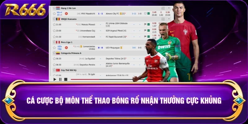Cá cược bộ môn thể thao bóng rổ nhận thưởng cực khủng