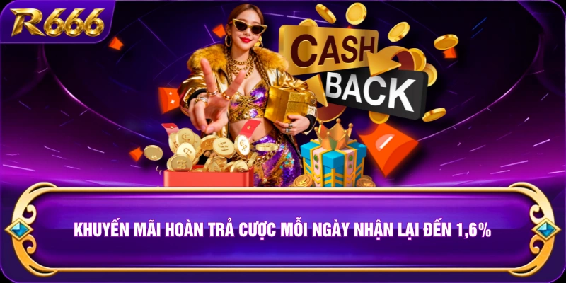 Khuyến Mãi Hoàn Trả Cược Mỗi Ngày Nhận Lại Đến 1,6%