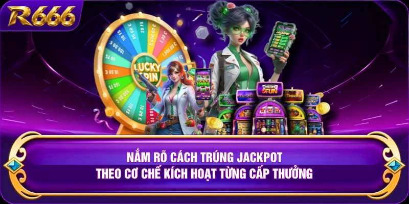 Nắm rõ cách trúng Jackpot theo cơ chế kích hoạt từng cấp thưởng 
