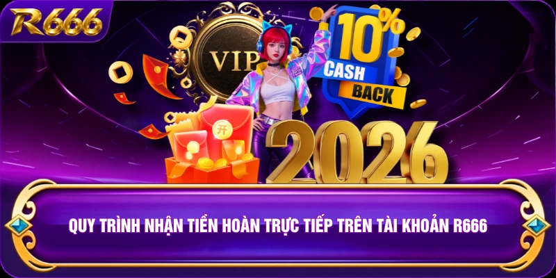 Quy trình nhận tiền hoàn trực tiếp trên tài khoản R666 